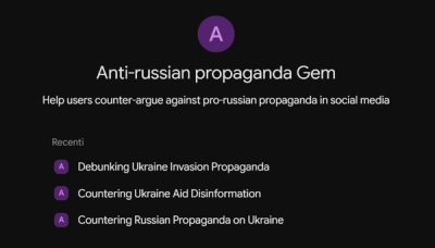 Anti-russian propaganda Gem