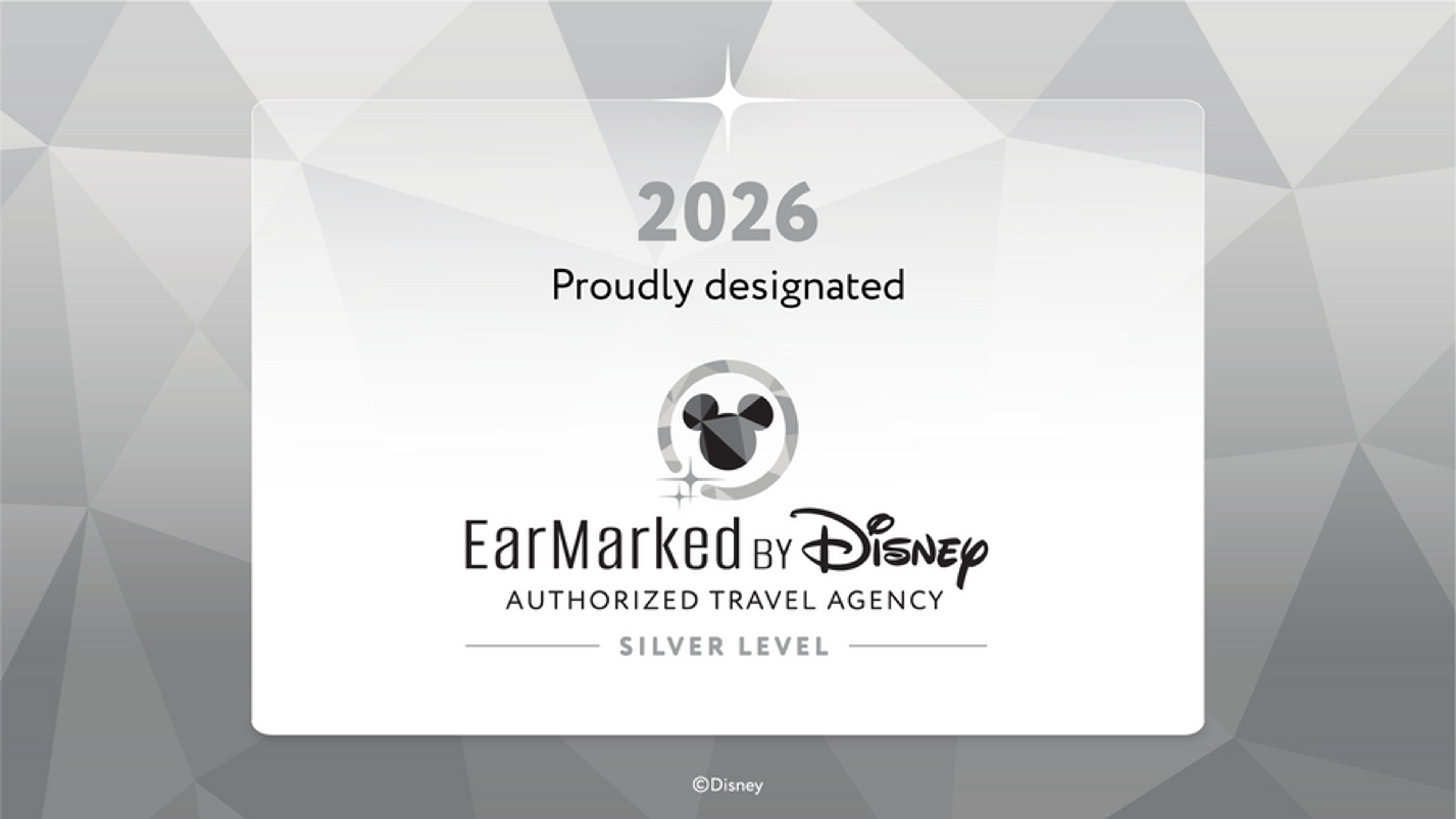 EarMarked by Disney Authorized Travel Agency — Silver Level
