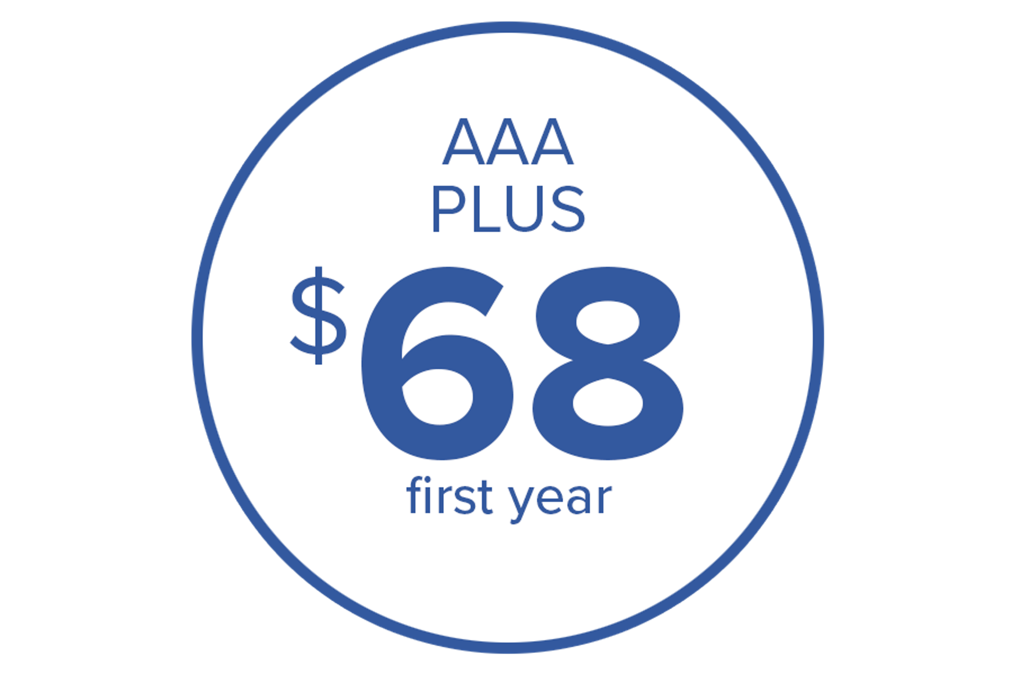 Plus Membership at $68