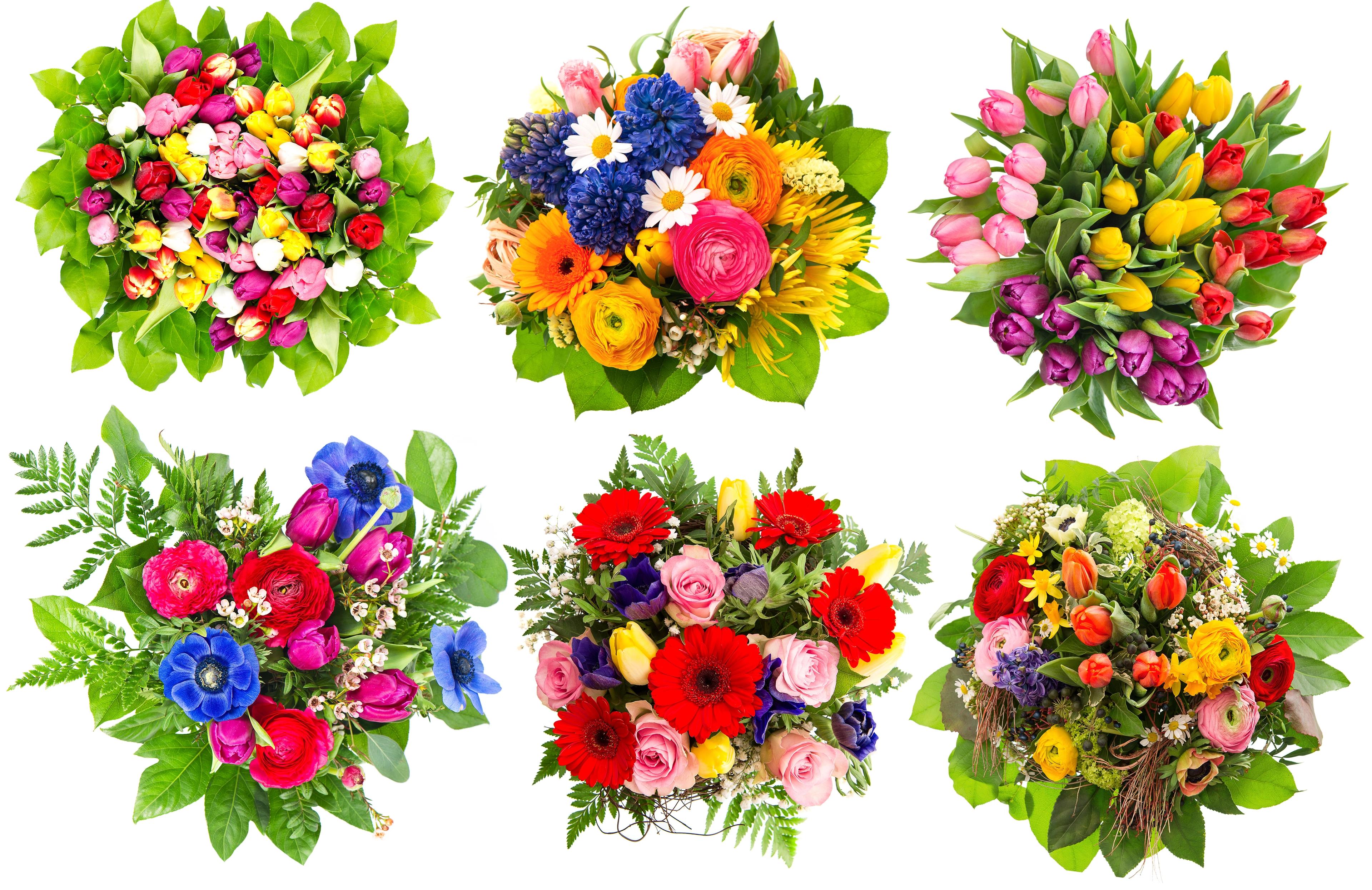 colorful flower bouquet variety