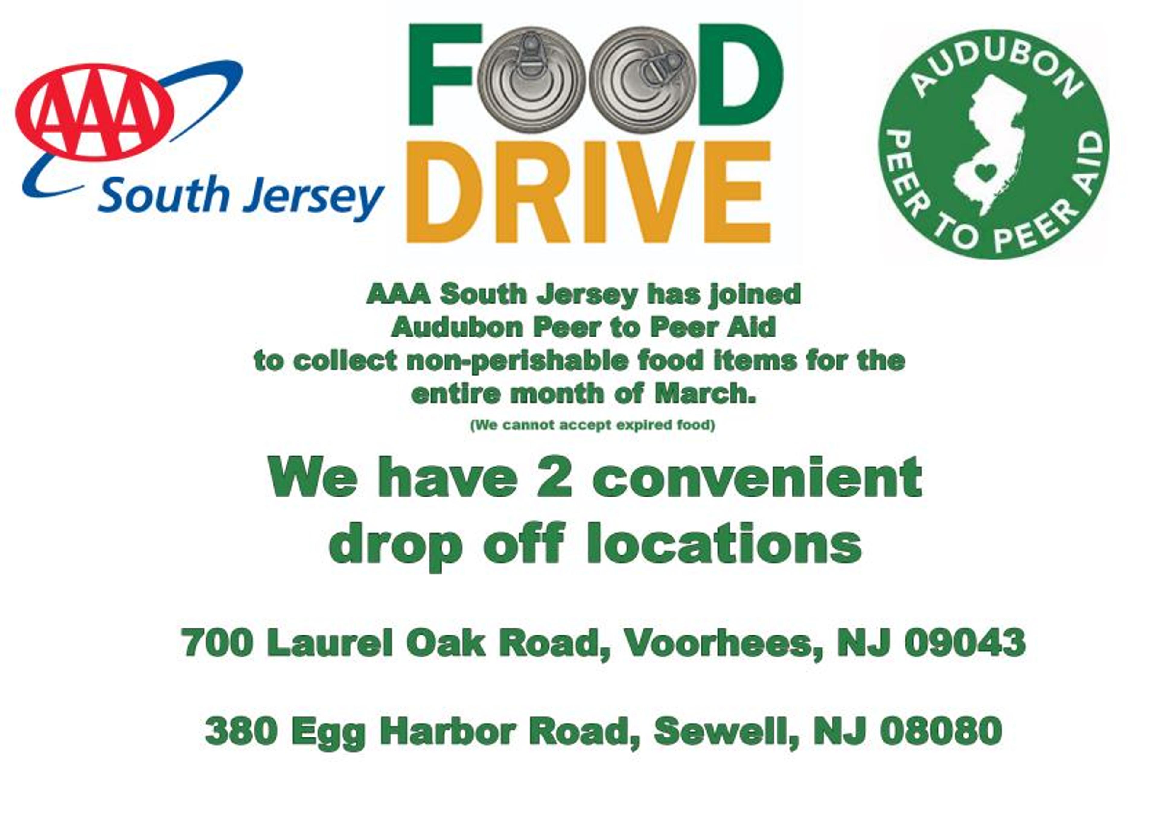 AAA South Jersey Audubon Peer to Peer Aid