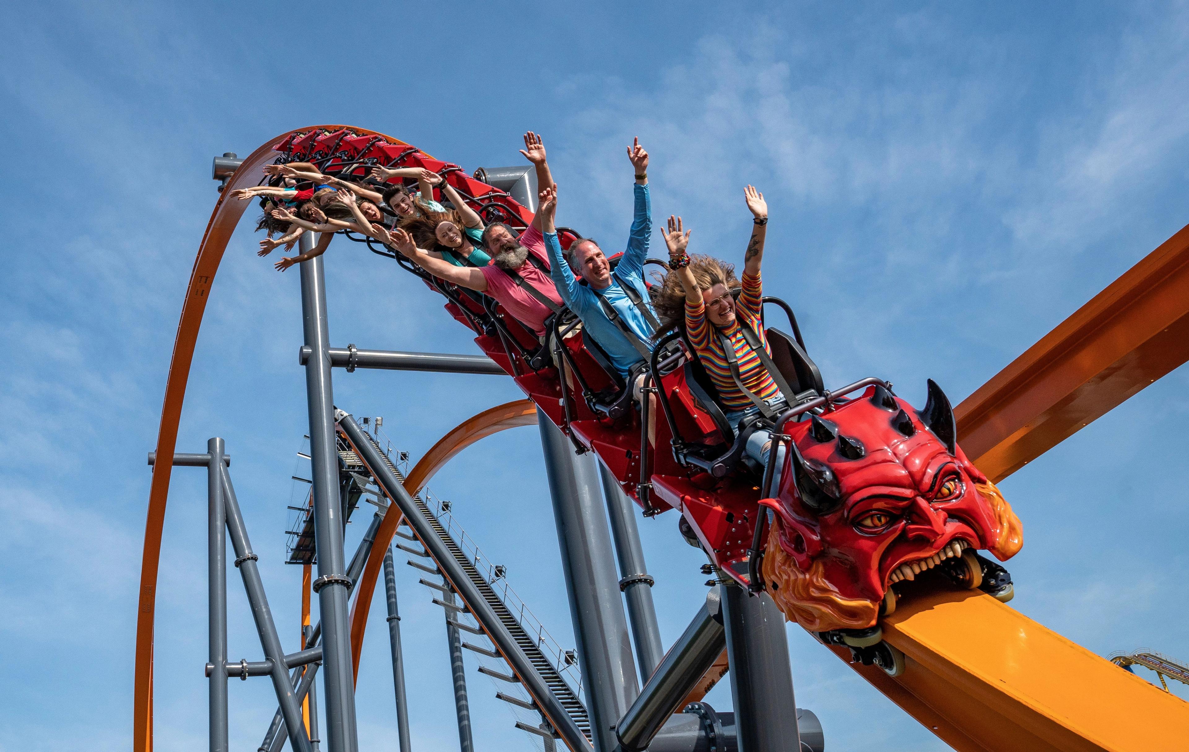 Six flags great adventure roller coaster