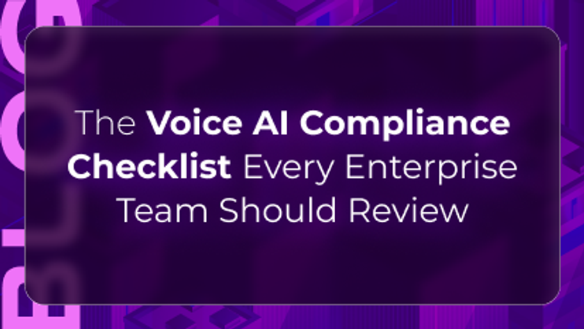 Voice AI compliance checklist blog by Orvera showing consent, data security, audit readiness, and governance for enterprises.