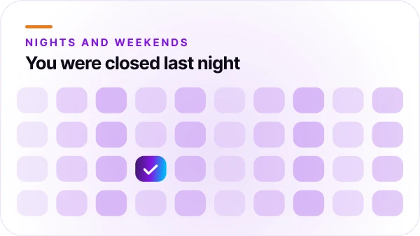 Orvera, a Conversational AI Platform for Enterprises, shows after-hours AI agents capturing leads