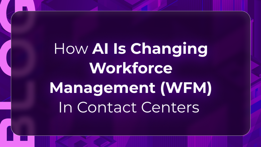 AI workforce management blog by Orvera showing forecasting, scheduling, adherence, staffing, and SLA protection in contact centers.