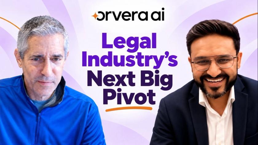 Mark Williams: Why Legal Services Will Never Be the Same — existing Orvera AI YouTube thumbnail