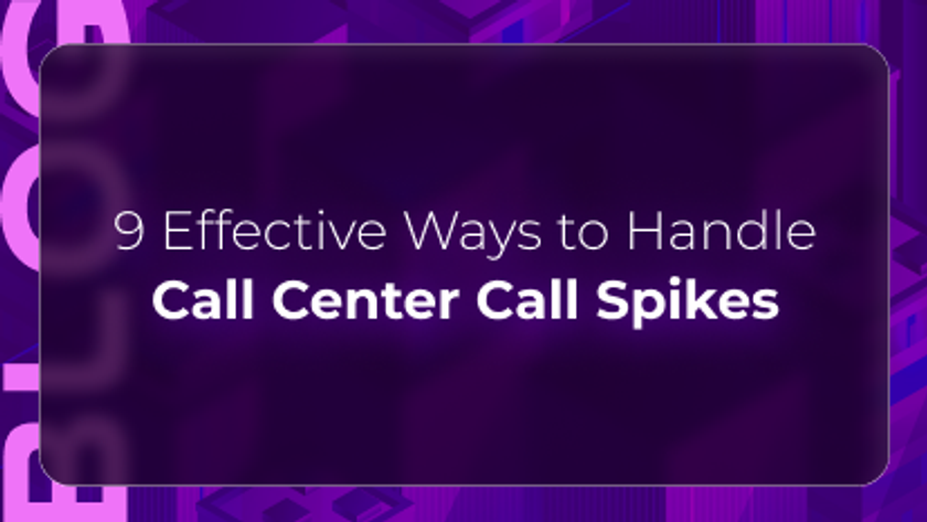 Orvera blog thumbnail about handling call center call spikes with AI-driven workforce management, intelligent routing, and scalable customer support operations.