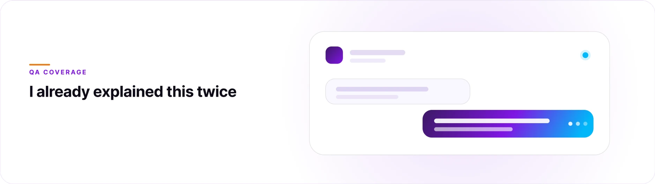 Hero image for Orvera blog showing AI agents scoring every sales and support call for QA coverage, coaching, compliance, and risk.
