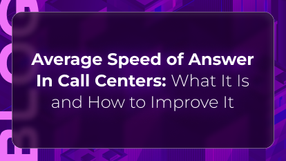 Orvera, a Conversational AI Platform for Enterprises, shows the average speed of answer improvement