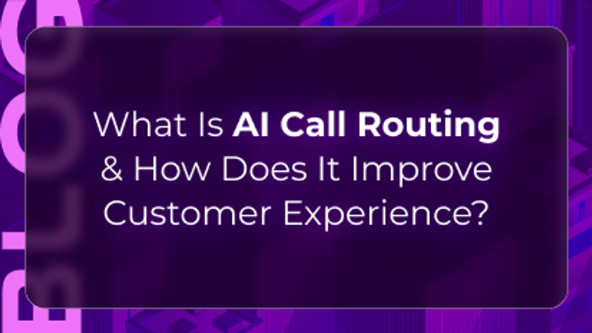 AI call routing blog by Orvera showing intent detection, smarter queue routing, fewer transfers, and better customer experience.