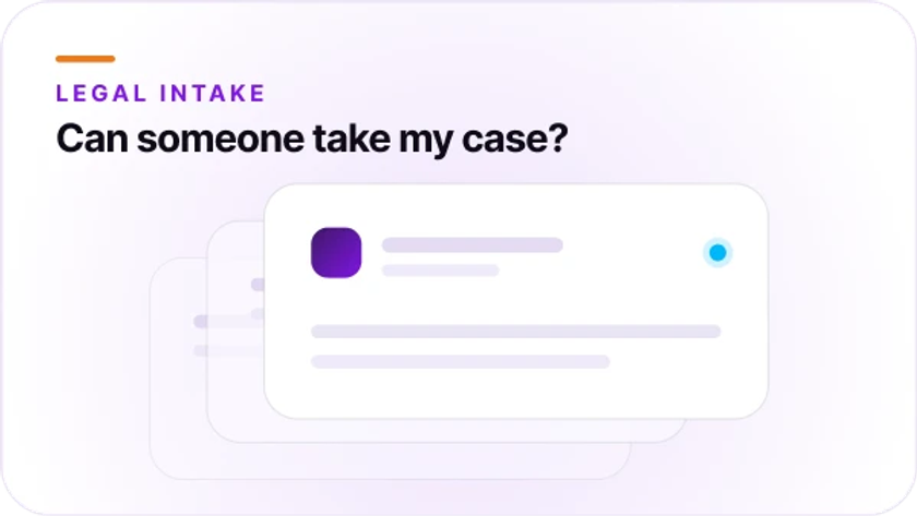 Legal intake automation blog by Orvera showing AI voice agents capturing client calls, screening leads, and booking consultations.
