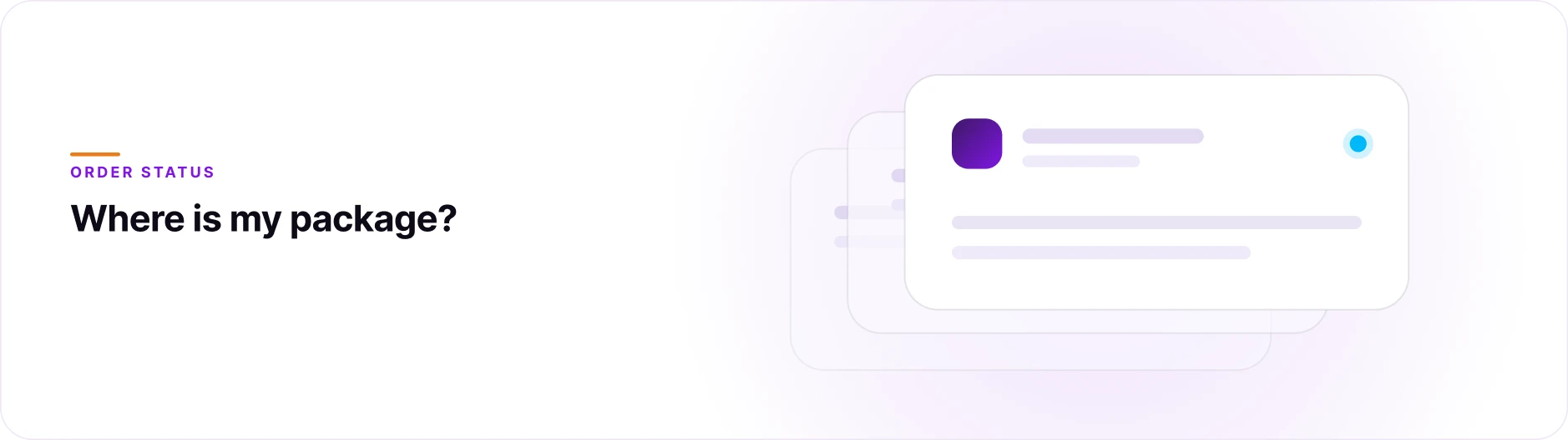 Orvera ecommerce order tracking blog showing AI voice agents resolving delivery status, return requests, and customer updates.