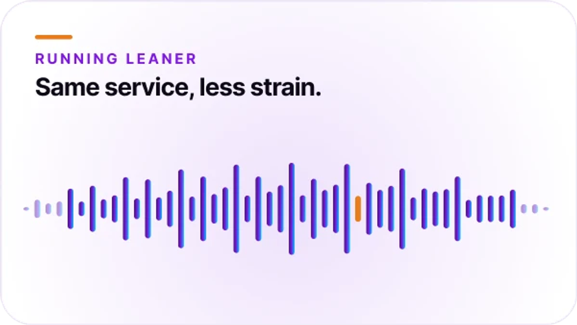 Orvera blog thumbnail featuring the headline “Ways To Reduce Call Center Costs” on a purple background, representing AI voice agents, automation, and efficient contact center operations.