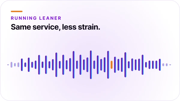 Orvera blog thumbnail featuring the headline “Ways To Reduce Call Center Costs” on a purple background, representing AI voice agents, automation, and efficient contact center operations.