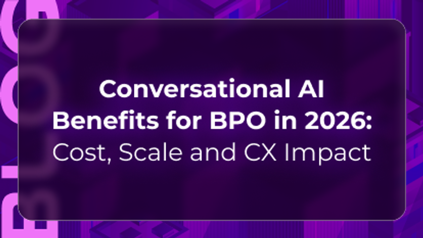 Conversational AI for BPO blog by Orvera showing cost reduction, 24/7 support, QA visibility, and scalable service delivery.