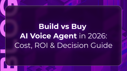 Build vs buy AI voice agent blog by Orvera showing cost, ROI, deployment speed, and enterprise decision factors.