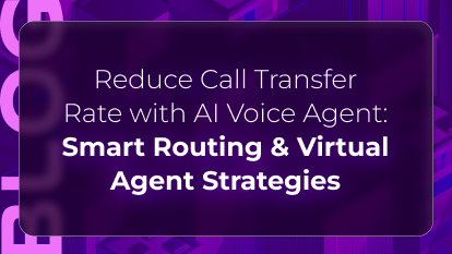 Thumbnail graphic for “How AI Helps Reduce Call Transfers,” featuring Orvera branding and a visual summary of AI reducing unnecessary handoffs in contact centers.