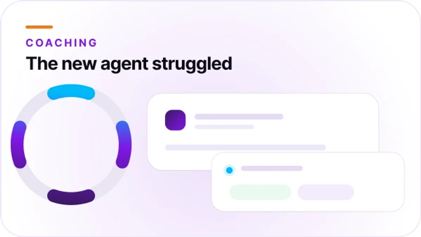 Orvera blog thumbnail featuring “Top 10 Strategies To Improve Call Center Agent Performance” on a purple background, representing AI-enhanced call center productivity and workforce optimization.