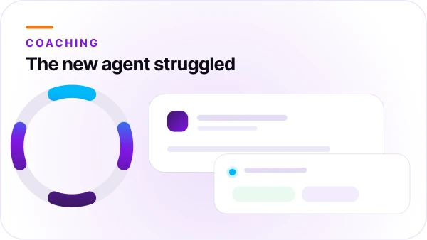 Orvera blog thumbnail featuring “Top 10 Strategies To Improve Call Center Agent Performance” on a purple background, representing AI-enhanced call center productivity and workforce optimization.