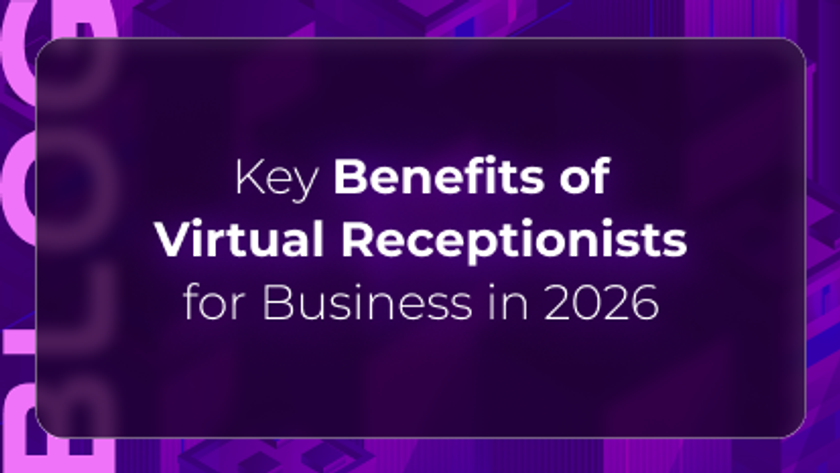 Orvera blog thumbnail highlighting the key benefits of virtual receptionists for businesses in 2026, including automated call handling, customer support, and AI-powered communication.