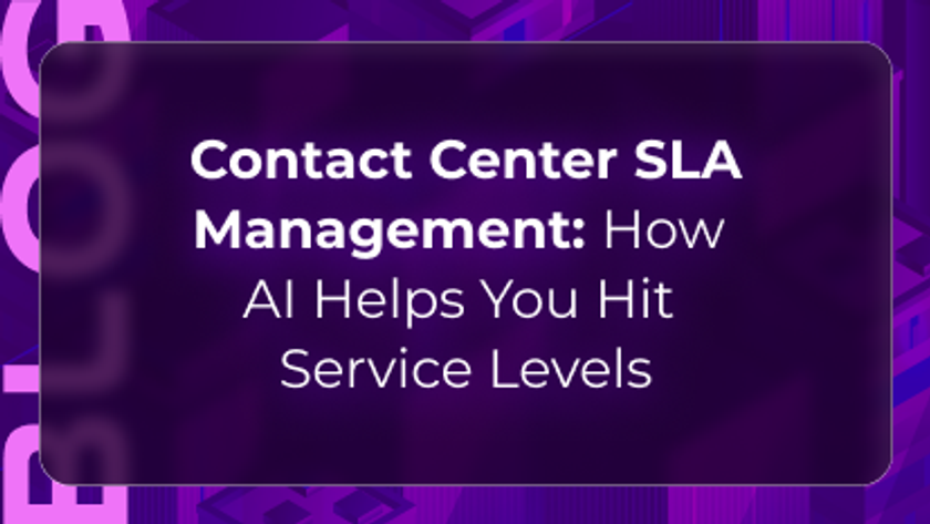 Contact center SLA management blog by Orvera showing response targets, queue control, staffing, and service performance.
