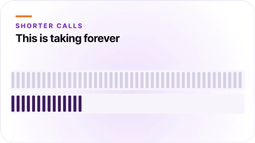 Orvera blog thumbnail featuring “How To Reduce Average Handle Time (AHT) In Your Contact Center” on a purple background, representing AI voice agents and contact center performance improvement.