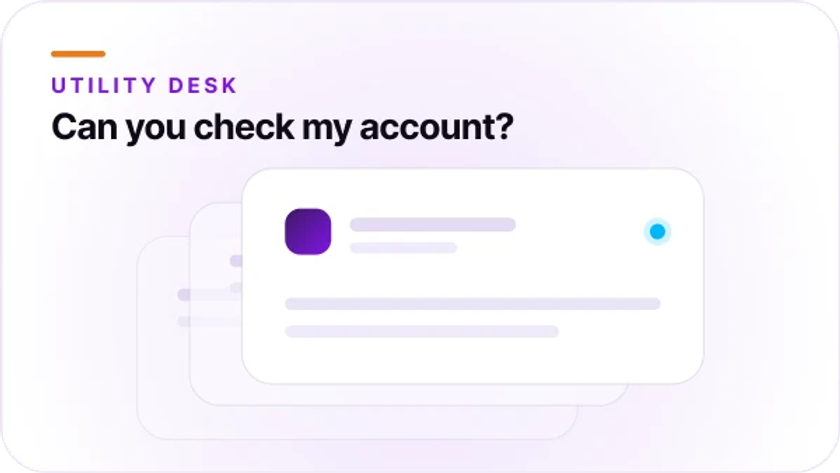 Utility customer service blog by Orvera showing AI voice agents managing outage updates, billing questions, and service requests. 