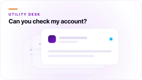 Utility customer service blog by Orvera showing AI voice agents managing outage updates, billing questions, and service requests.