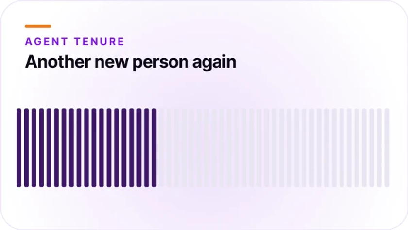 Contact center attrition blog by Orvera showing burnout, scheduling pressure, coaching gaps, and retention strategies.