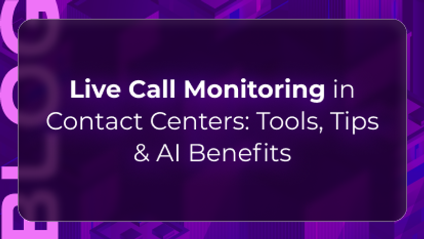 Orvera blog thumbnail about live call monitoring in contact centers, covering AI-powered monitoring tools, real-time coaching, and customer service quality improvement.