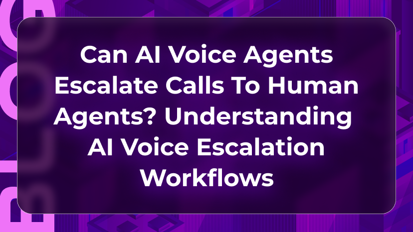 Enterprise contact center view of AI voice escalation routing a caller to a human rep with intent, sentiment, and call context.