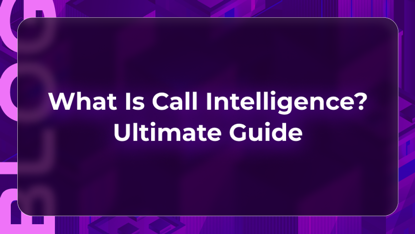 Executive reviews AI-powered call intelligence dashboard showing sentiment, call summaries, customer trends, and conversation insights.