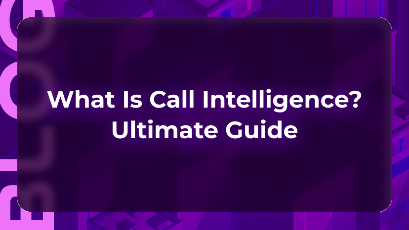 Executive reviews AI-powered call intelligence dashboard showing sentiment, call summaries, customer trends, and conversation insights.