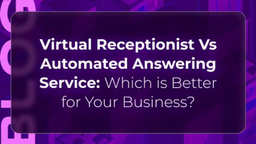 Orvera blog thumbnail comparing virtual receptionists and automated answering services for businesses, focusing on call handling, customer experience, and conversational AI support.