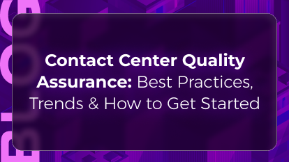 Orvera blog thumbnail about contact center quality assurance covering QA best practices, customer service trends, performance monitoring, and modern quality management strategies.