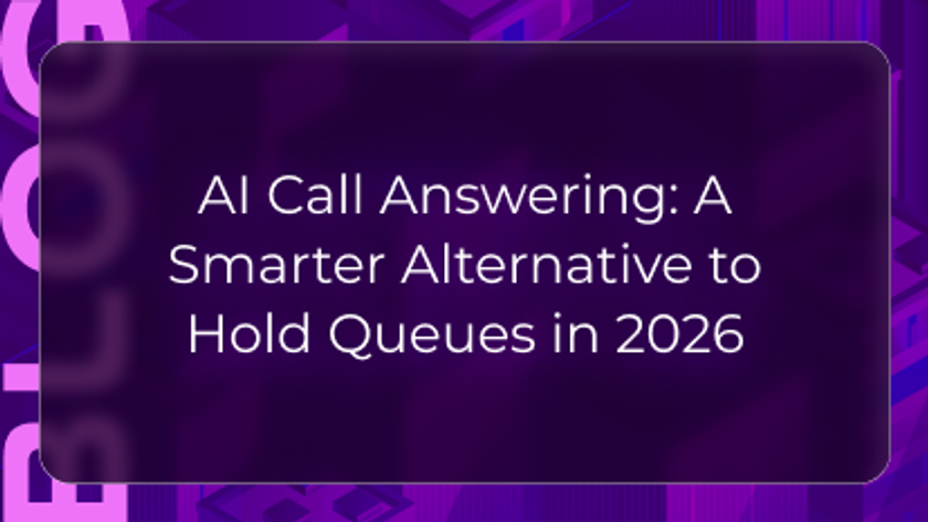 AI call answering blog by Orvera showing voice agents replacing hold queues with instant answers and intent routing. 