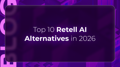 Orvera blog thumbnail featuring the top Retell AI alternatives in 2026 for enterprise voice automation, conversational AI platforms, and contact center operations.