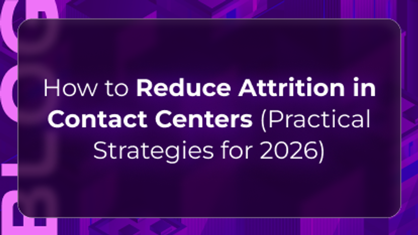 Contact center attrition blog by Orvera showing burnout, scheduling pressure, coaching gaps, and retention strategies.
