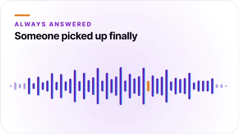 AI call answering blog by Orvera showing voice agents replacing hold queues with instant answers and intent routing. 