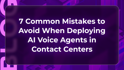 AI voice deployment mistakes blog by Orvera showing contact center risks across workflows, latency, governance, and escalation.