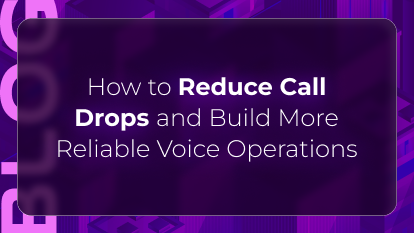 Orvera blog thumbnail about reducing call drops and improving reliable voice operations through AI-powered contact center infrastructure and conversational voice technology.