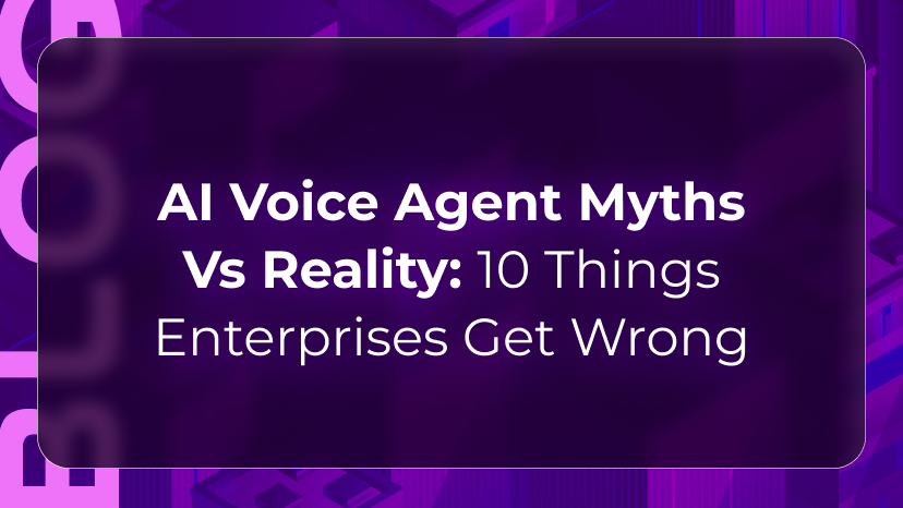AI voice agent myths blog by Orvera showing enterprise misconceptions about automation, deployment, cost, and customer experience.
