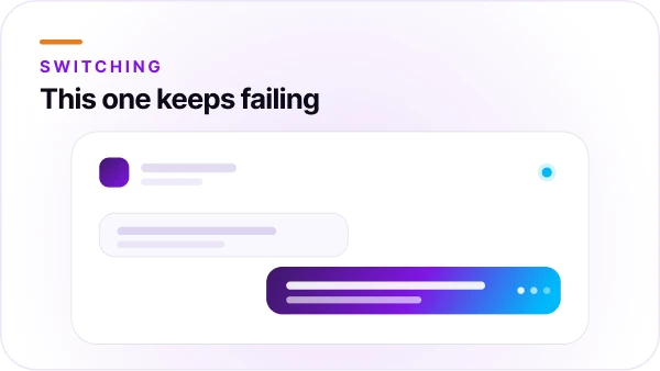 Contact center switching blog by Orvera showing AI voice agents reducing queues, workload, costs, and after-hours gaps.