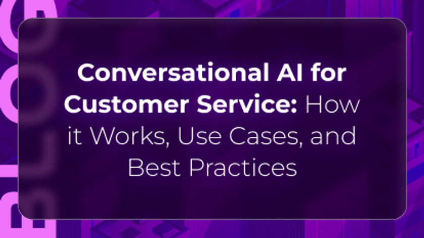 Orvera blog thumbnail about conversational AI for customer service covering AI-powered support workflows, customer service use cases, and conversational AI best practices.