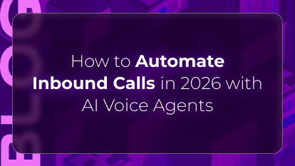 Inbound call automation blog by Orvera showing AI voice agents answering calls, routing intent, and reducing wait times.