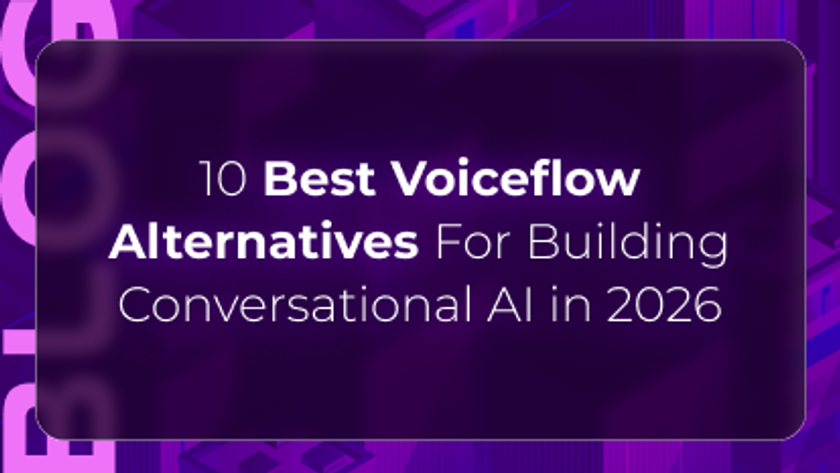 Orvera blog thumbnail featuring the 10 best Voiceflow alternatives for building conversational AI, AI voice agents, and enterprise automation platforms in 2026.