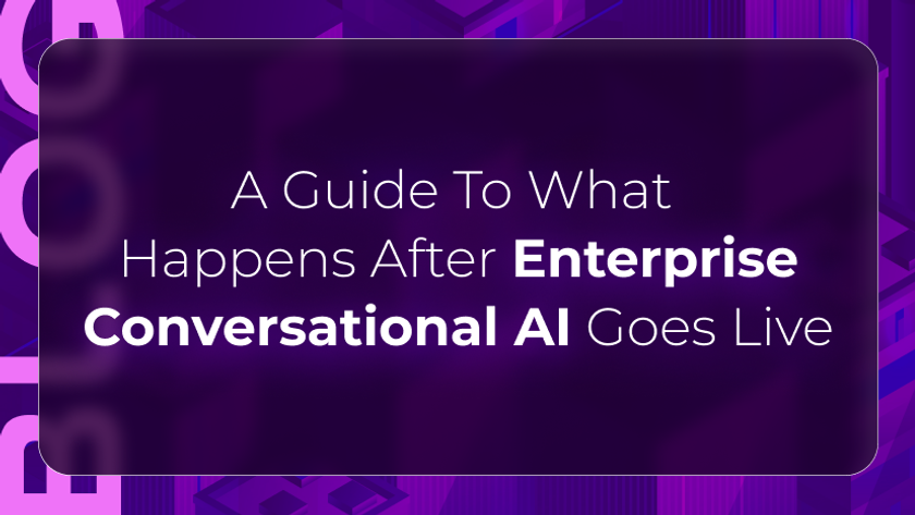 CX leaders reviewing the post-launch business case for enterprise conversational AI, from resolution gaps to governance costs.