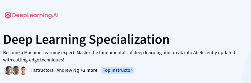 Deep Learning Specialization