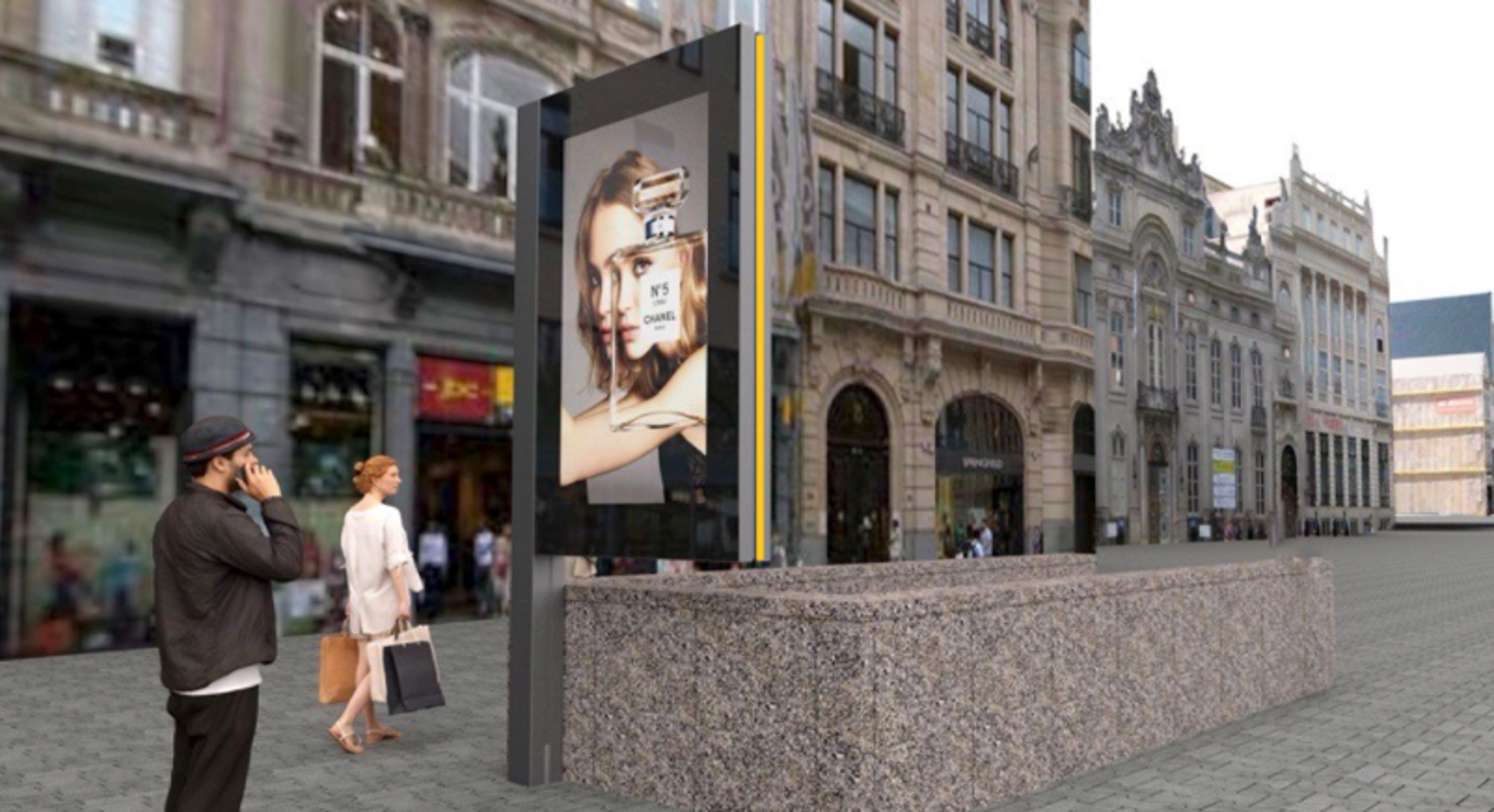 Lijncom new screens Antwerpen