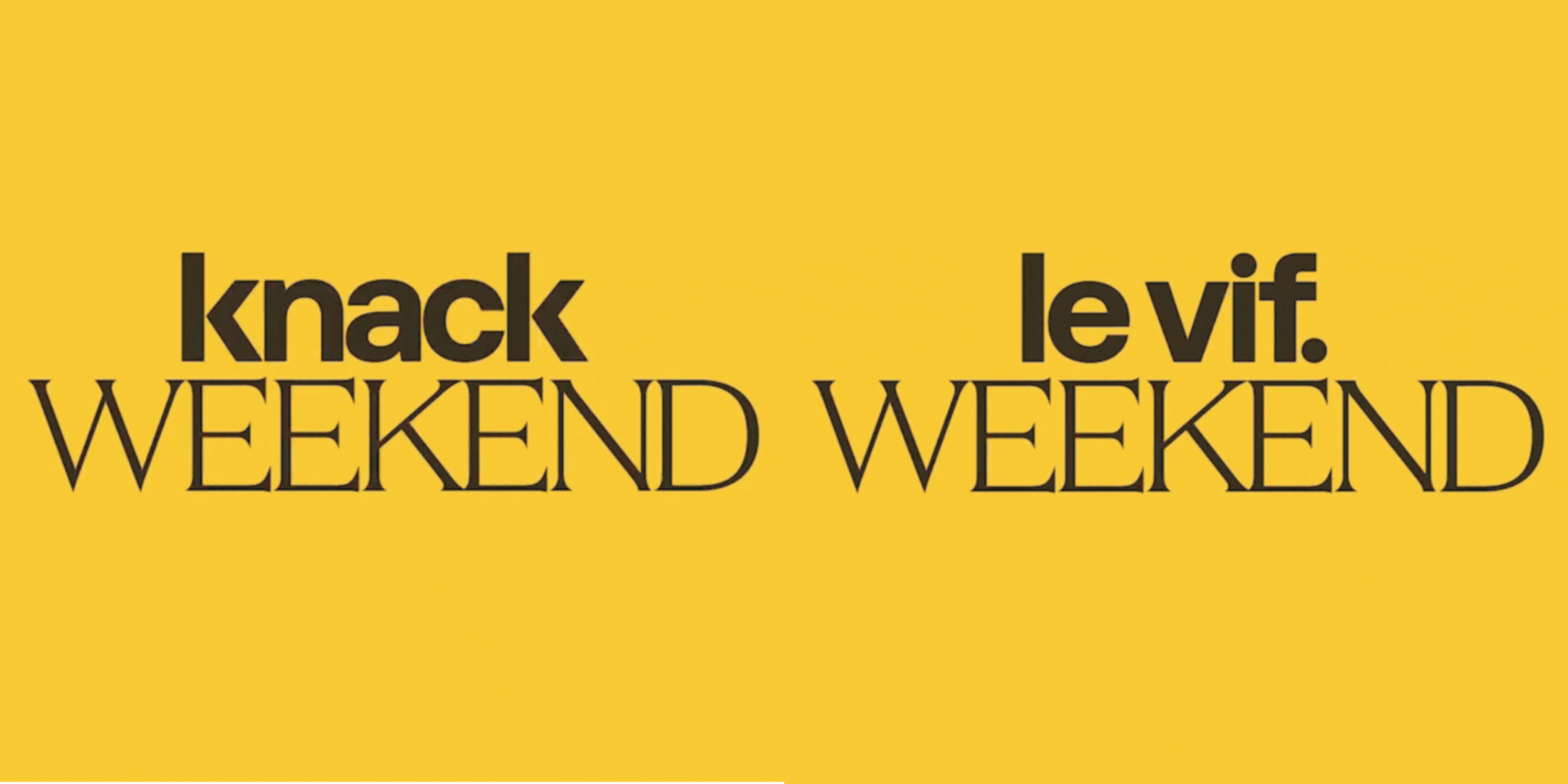 Knack Weekend, Le Vif Weekend